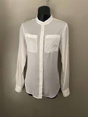 Ralph Lauren Ivory Button Down Shirt
